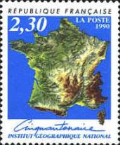 1990 -  Anivers�rio de 50 anos do Instituto Nacional de Geografia.